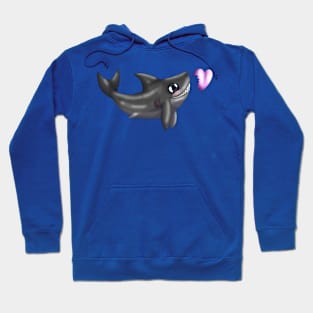 Shark Bites! (Black) Hoodie